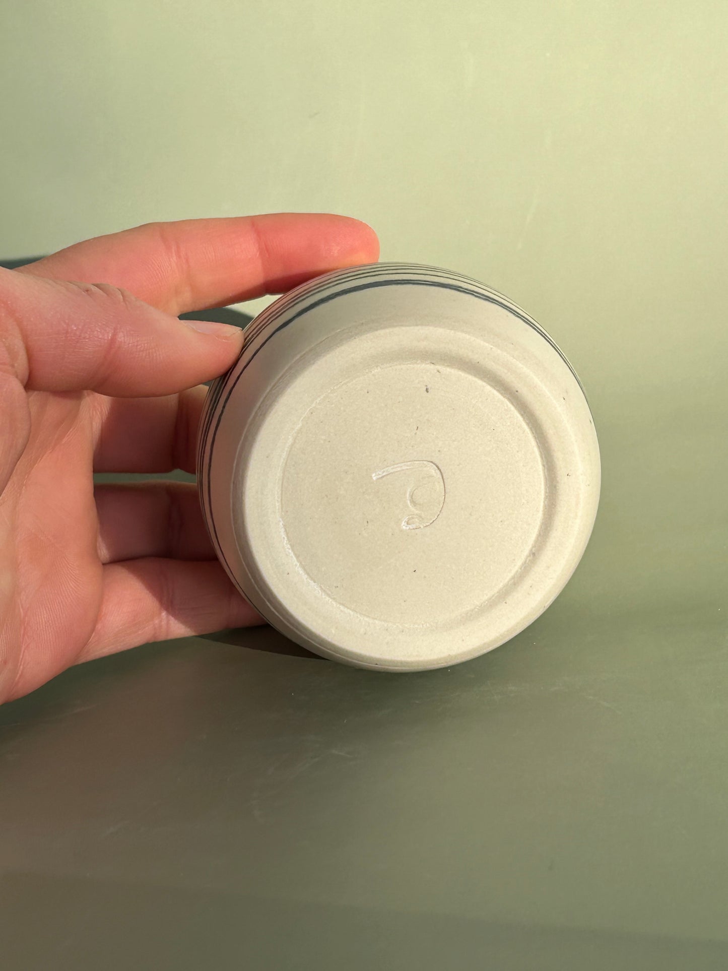 Striped Espresso Cup 4