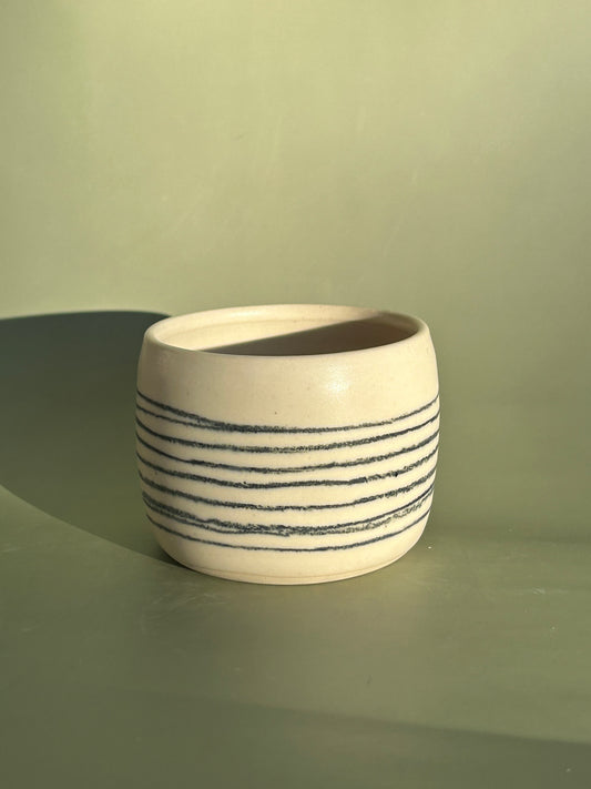 Striped Espresso Cup 2