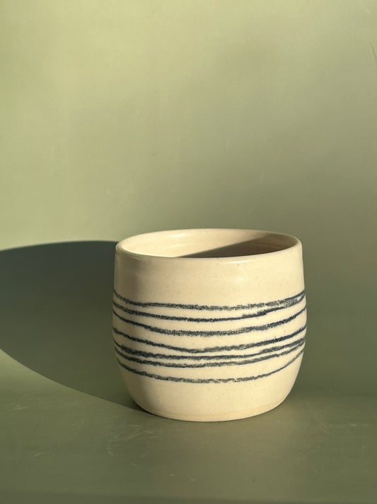 Striped Espresso Cup 1